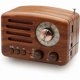 thumbnail image 1 of wonima11 Portable Vintage Radio Retro Bluetooth Speaker, Small Radios with Best Reception, Portable Am Fm Bluetooth RadioRechargeable, Support TF Card AUX USB MP3 Player, 1 of 1