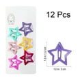thumbnail image 2 of WEUVEB 12Ud Clips Para El Metal Multicolor Con Clásico Y Fijación, 2 of 7