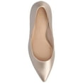 thumbnail image 4 of Journee Womens Scylee Slip On Stiletto Pointed Toe Pumps, Widths Available, 4 of 9