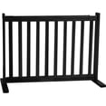 thumbnail image 1 of Dynamic Accents 42404 - 20 Inch All Wood Small Free Standing Gate - Black, 1 of 1
