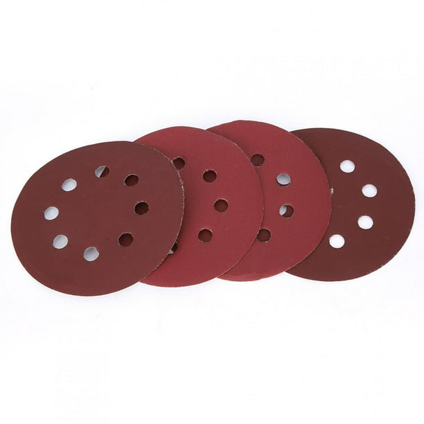Round clearance sandpaper discs
