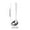 🥝 B_Hot#937, variant on Stainless Steel Deep Bowl Soup Spoon for Hot Pot Porridge and Restaurant Serving