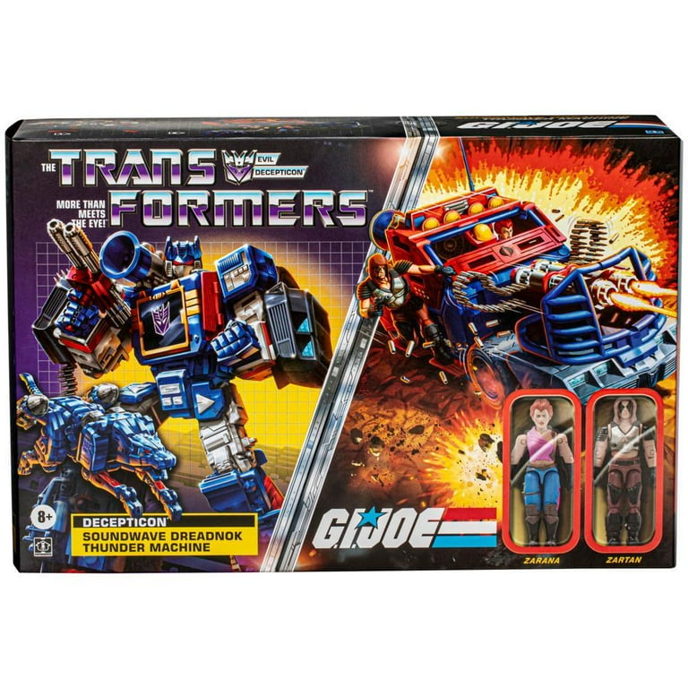 Transformers Generations Collaborative: Soundwave Dreadnok Thunder Machine & Zarana Zartan Ravage - Giftset Transformers Generations Collaborative: Soundwave Dreadnok Thunder Machine & Zarana Zartan Ravage - Giftset
