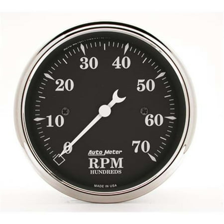 AutoMeter 1798 Old Tyme Black Electric Tachometer