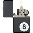 thumbnail image 5 of Zippo Lighter - Personalized Custom Message Engrave on Back for Billiards 8-Ball Pool (Black 28432), 5 of 7