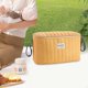 thumbnail image 1 of Organizador de cochecito, contenedor de almacenamiento para guardería, bolsa para cochecito de bebé, bolsa para biberones, aperitivos, pañales , Marrón, 1 of 8