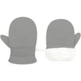 thumbnail image 4 of NAISIBABY Kids Winter Mittens, Thickened Lined Windproof Warm Boys Girls Outdoor Snow Gloves Gray 5T, 4 of 4