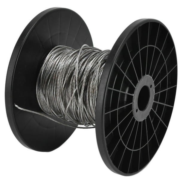 Alambre de cerca electrónica, alambre de cerca electrónica de 100 m Cable de cerca electrónica Línea de alambre de cerca electrónica Diseño exquisito