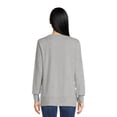 thumbnail image 3 of Positivitees Women's Fall Graphic Tee, Long Sleeve T-Shirt Spooky Vibes, Sizes S-3XL, 3 of 5