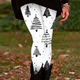 thumbnail image 1 of MKLEKYY Leggings push up para mujer, leggings estampados cómodos e informales para mujer, pantalones de yoga, pantalones largos, 1 of 4