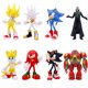 thumbnail image 1 of Set de 8 figuras de acción estilo erizo MyReiDo de PVC, 16 cm, 1 of 6