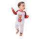 thumbnail image 3 of Sonducket Pijamas familiares Navidad Vacaciones Impreso Plaid Ropa de dormir Manga larga Cuello Loungewear Pijama Bebé: 9-12M, 3 of 6