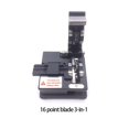 thumbnail image 2 of Optical Fiber Cutting Cleaver, 3 In 1, 16 Surface Blade, FTTT High Precision Fiber Optic Knife Tools, Cutter ,Compact Body, 2 of 5