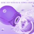 thumbnail image 4 of 1 Uds vibradores para mujer, juguetes para adultos con modos vibrador juguete sexual impermeable, juguetes sexuales juguetes de empuje succión para mujeres pareja placer ER, 4 of 5