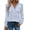 Blue Stripe, variant on Fantaslook Womens Tops Long Sleeve V Neck Blouses Business Casual Shirts Fall Fashion Dressy Tops