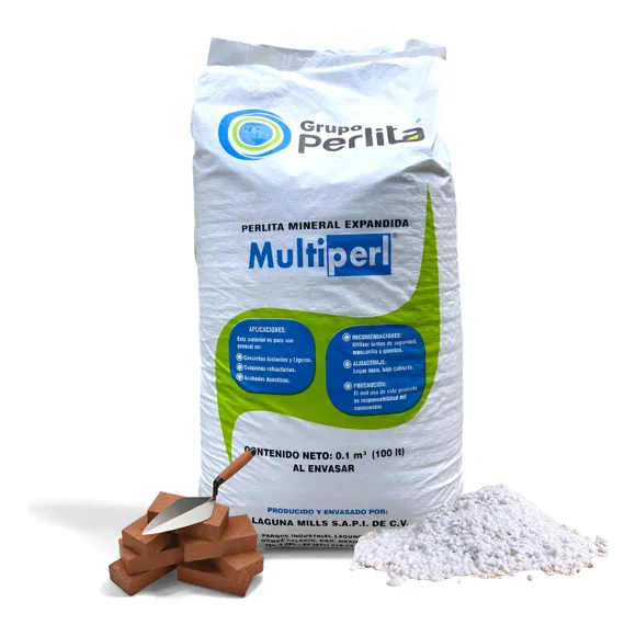 Construcción Aislante Perlita Mineral Expandida 100 Lts