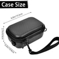 thumbnail image 6 of Canon G7X Case​​ – Protective Camera Bag for Canon PowerShot G7X Mark II/Mark III & SX740/SX730, Strap is Attached for Travel-Black(Box Only), 6 of 7