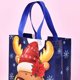thumbnail image 4 of Bolsa De Regalo No Tejida Con Papá Noel Y Muñeco De Nieve, Bolsa Tote, Bolsa Recubierta, 4 of 6