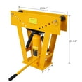 thumbnail image 2 of 16-Ton Hydraulic Tube Bender w/8 Dies, Adjustable Rollers, 90-180° Metal Bending, 2 of 11
