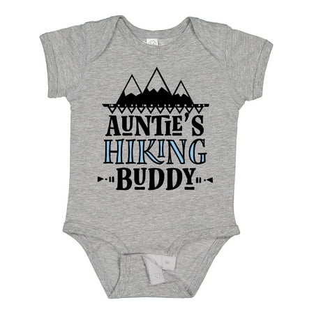 

Inktastic Auntie Hiking Buddy Hiker Gift Baby Boy Bodysuit