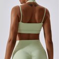 thumbnail image 4 of Sujetador de Yoga con realce de alta intensidad para mujer, ropa interior deportiva con tirantes para el cuello, a prueba de golpes, para correr, chaleco de Fitness desnudo, 4 of 5