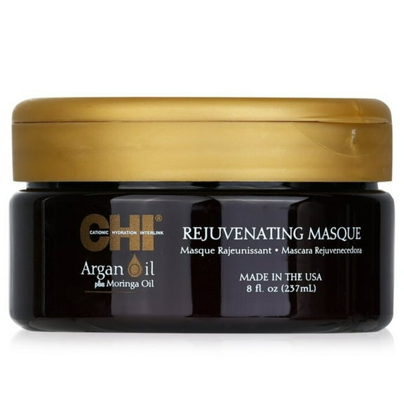 Argan Oil Plus Moringa Oil Rejuvenating Masque by CHI for Unisex - 8 oz Masque