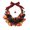 rad, variant on Halloween Wreaths for Front Door,16 inch Black Rose Halloween Wreaths with Lights Berry Maple Leaf Small Bell,Scary Halloween Home Decoration for Indoor,Outdoor,Wall Window,Porch,Garden,Home,Party