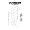 thumbnail image 5 of VEVOR Rattan Bookshelf, Ladder Shelf with 2 Doors, Rectangle Freestanding Open Storage Bookcase Rack Organizer, Storage Display Shelves Ideal for Library, Meeting Room, Office, Study, Natural, 5 of 9