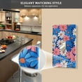 thumbnail image 5 of Yayeee Duplex Wall Plate 1-Gang 4.5"x2.7" Home Receptacle Light Switch Decorative Outlet Cover, Pink Flowers Pattern, 5 of 7