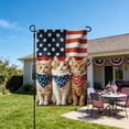 thumbnail image 4 of Kugisaki 4th of July Garden Flag 12x18 Inch Patriotic Flag Yard Decoration for Summer Independence Day 250th Years Anniversary Holiday Outside, 4 of 6