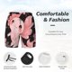 thumbnail image 3 of Fotbe Cute Axolotl Sakura Blossoms A Traje de Baño para Hombre – Shorts de Natación de Secado Rápido con Forro y Bolsillos-Small, 3 of 6