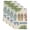 Beige, variant on Summer Slippers Kitchen Towels Set of 4, Tropical Botanical Palm Leaves Rustic Absorbent Dish Towels for Kitchen, Microfiber Hand Towel, Quick Drying Tea Towel for Cleaning Decorative Dishcloths