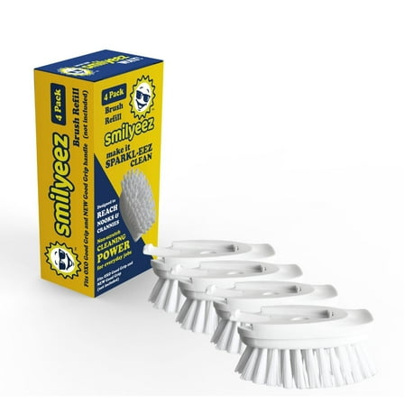 Dish Scrub Brush Refill for OXO Good Grip & NEW Good Grip Dishwand 4 Pack