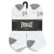 thumbnail image 1 of 6 Pares de Calcetines Everlast de Corte Bajo y Cojín Completo para Hombre, Talla 10-13 (Blanco), 1 of 2