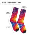 thumbnail image 3 of Women's Men's Autism Awareness Puzzle Flag Colorful Novelty Pattern Crew Athletic Socks, 3 of 7
