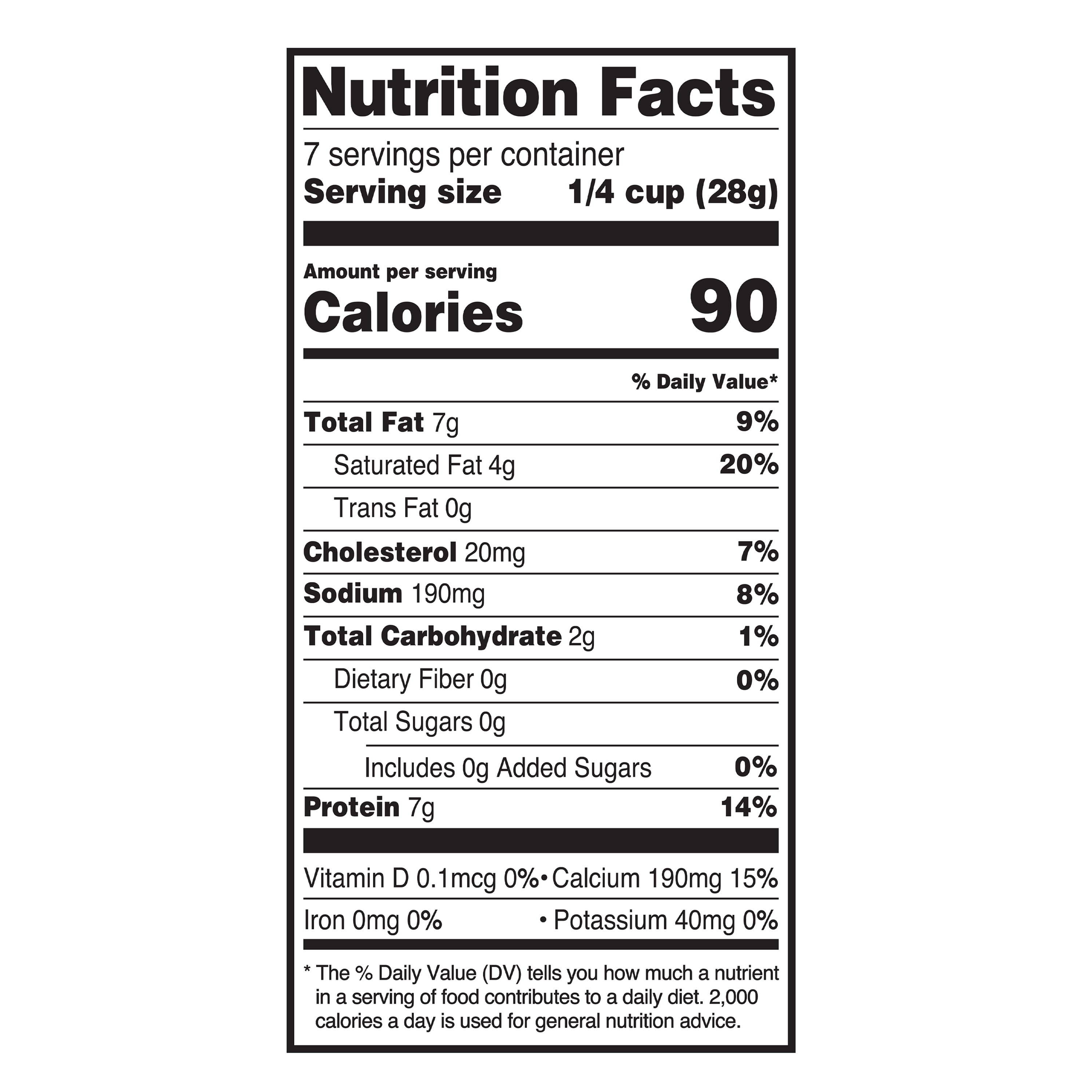 Great Value Shredded Caroline Reaper Blend Cheese, 7 oz