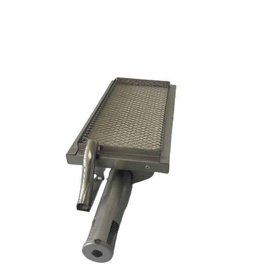 BBQ Utensils BBQ Infrared Searing Burner Stainless Steel Ceramic Gas Burner (Square 9.8x4.5 inch),Outdoor Grill