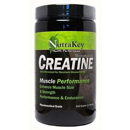 Nutrakey monohydrate de créatine, 500 GM