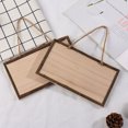 thumbnail image 1 of HINTRMENT 2Pcs Decorative Hanging Sign for Front Door Hanging Decor 11.8x4.5in, 1 of 8