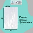 thumbnail image 2 of 1.5 Mil Expandable Gusseted Bags LDPE - 20"X18"X30" & (50 Bags), 2 of 7