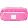 thumbnail image 1 of Simple Creative Stationery Pencil Case, Multifunctional Double Layer Pencil Bag(Pink, Usual), 1 of 5