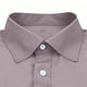 thumbnail image 4 of Blusa y camisa de manga larga con cuello vuelto para hombre, color liso, informal, a la moda, con botones, manga larga, elástica, de poliéster, 4 of 6