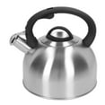 thumbnail image 1 of Stainless Steel Whistling Tea Kettle, Stainless Steel Tea Kettle Fast Heating One Touch Buttons  For Office, 1 of 8