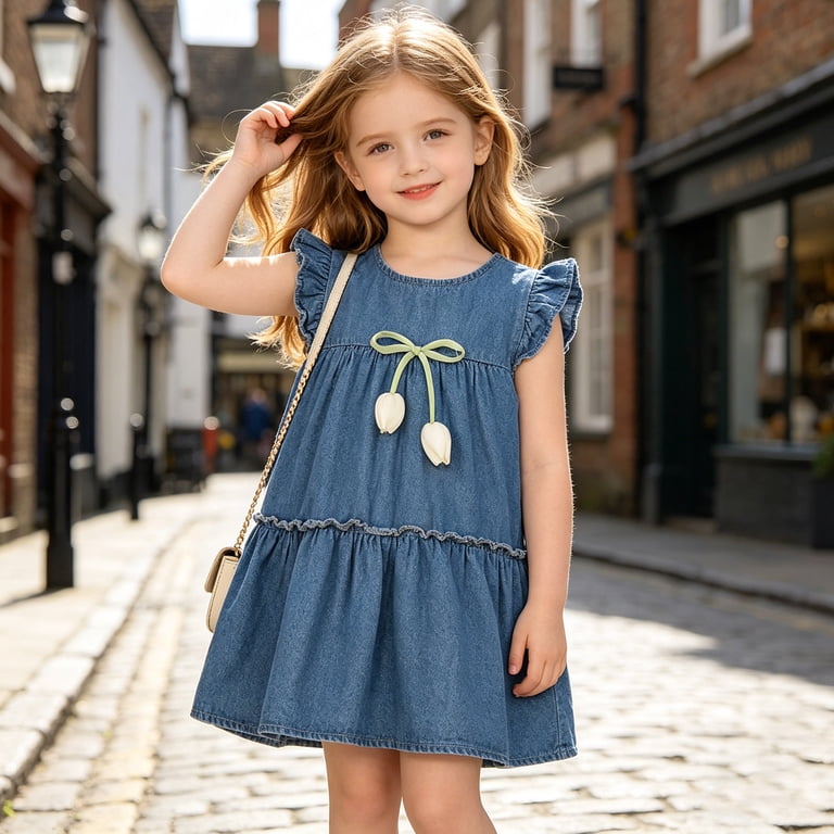 denim smock dress Molly Bracken Collared 35% polyester Care instructions Easy, relaxed style you'll live