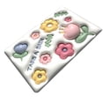 thumbnail image 3 of yuksok Salle de Bain Mat Fleur Rapide Sec Résistant Mignon Enfants 3D Visuel Anti Glissement Absorbant StyleC, 3 of 8