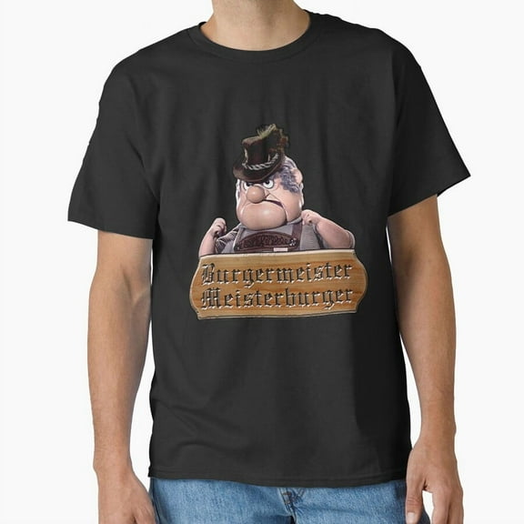 Burgermeister Meisterburger Funny St. Nick Claus Is Comin' To Town Fan G11538 Unisex T-Shirt, Up to Size 5XL