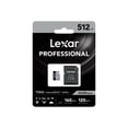 thumbnail image 4 of Lexar Media 275157 Lexar Flash Memory Lms1066512g-bnanu 512gb Prof 1066x Microsdxc W Sd Adapter, 4 of 5