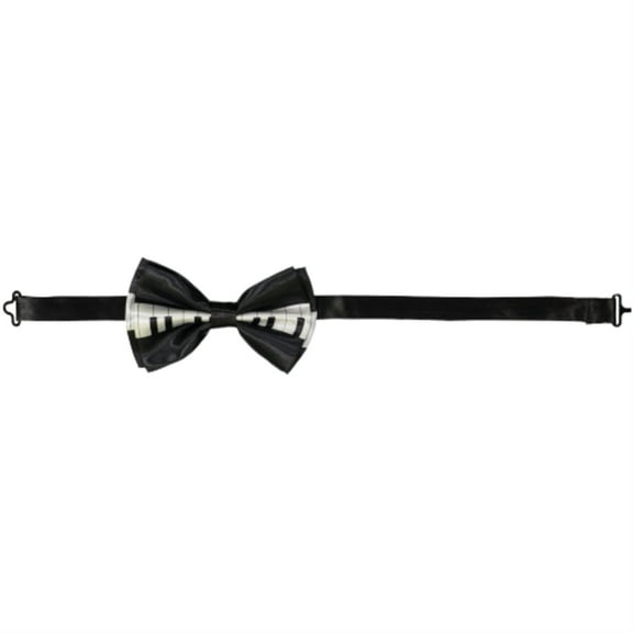 Dress-Up-America Bow Tie - Pre Tied Bow Tie Suitable for Tuxedos and Suits - Unisex Adjustable Bow Tie Piano
