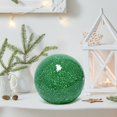 thumbnail image 4 of Simple Designs LT3302-GRN 1 Light Mosaic Stone Ball Table Lamp, Green, 4 of 6