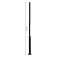 thumbnail image 2 of 3M Street Light Pole Street Lamp Post Split Street Lamp Post for Outdoor Street for Streets, Yards, Parking Lots 114+76mm, 2 of 9